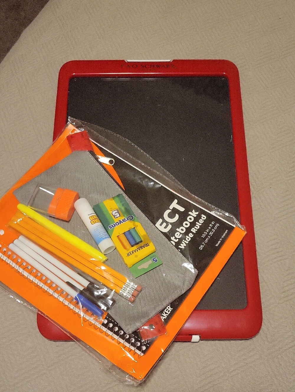 Neon Erase Marker Boatd W  School Supplies Also
